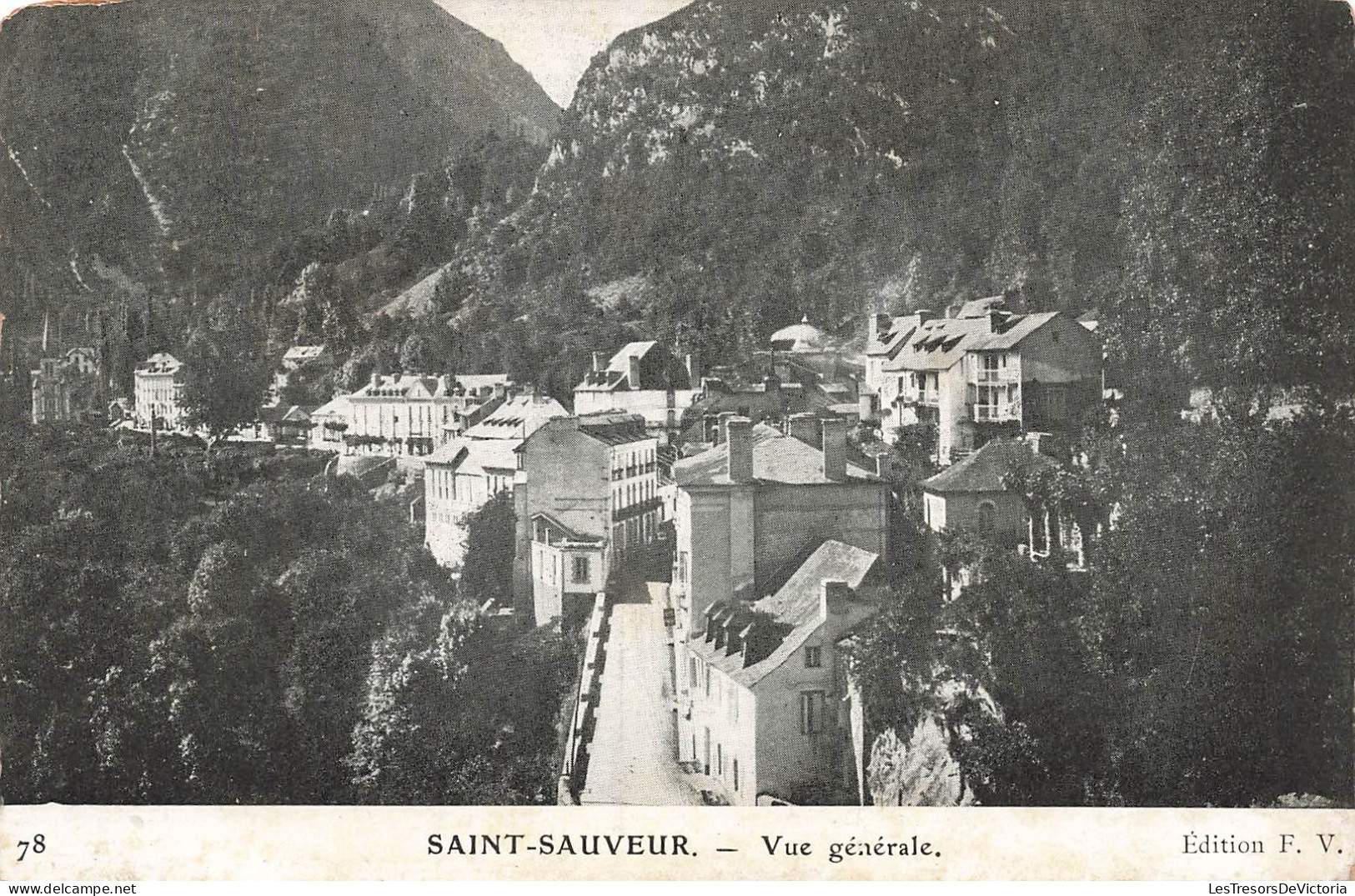 FRANCE - Saint Sauveur - Vue Générale - Carte Postale Ancienne - Autres & Non Classés