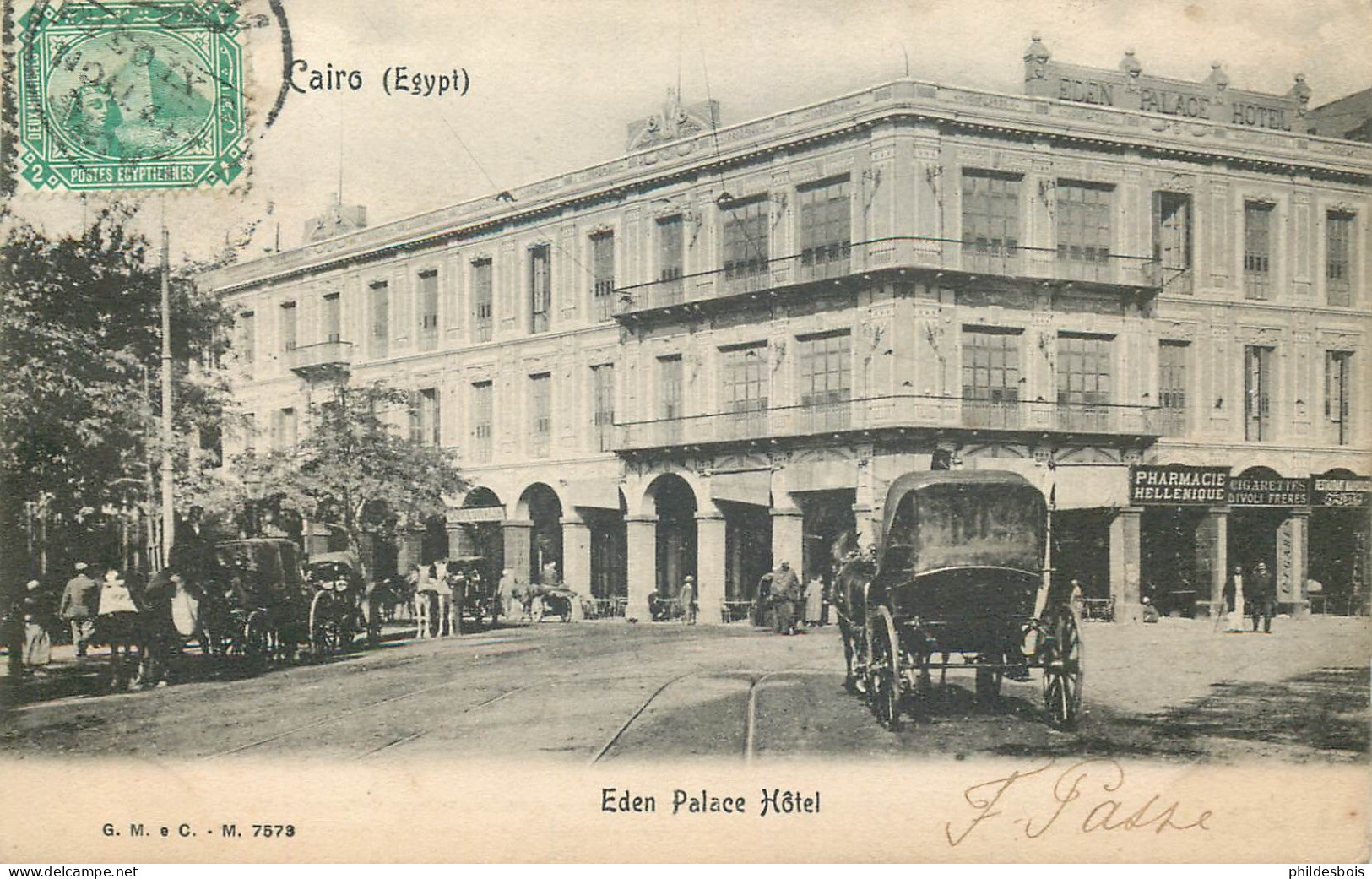 EGYPTE  LE CAIRE  Eden Palace Hotel - Cairo