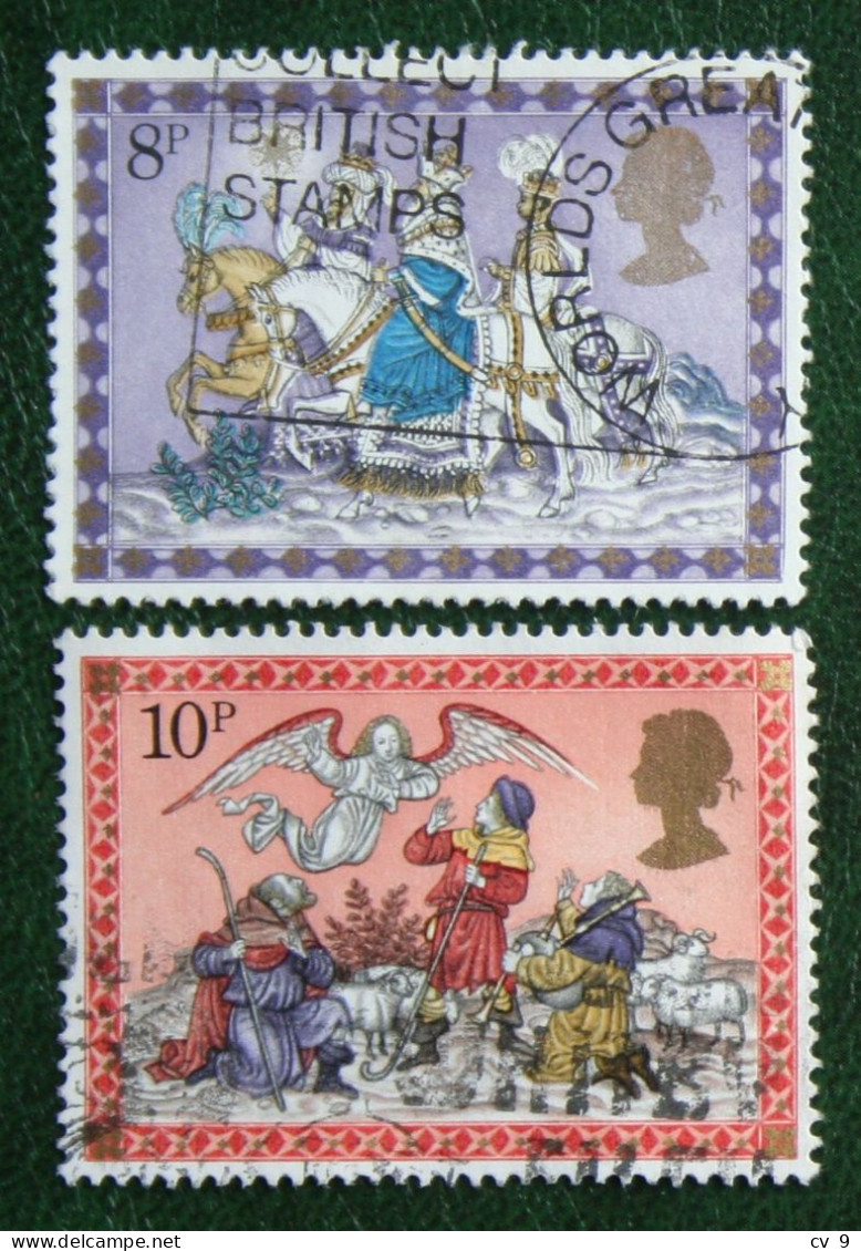 Natale Weihnachten Xmas Noel Kerst Bird (Mi 812-8131979 Used Gebruikt Oblitere ENGLAND GRANDE-BRETAGNE GB GREAT BRITAIN - Used Stamps