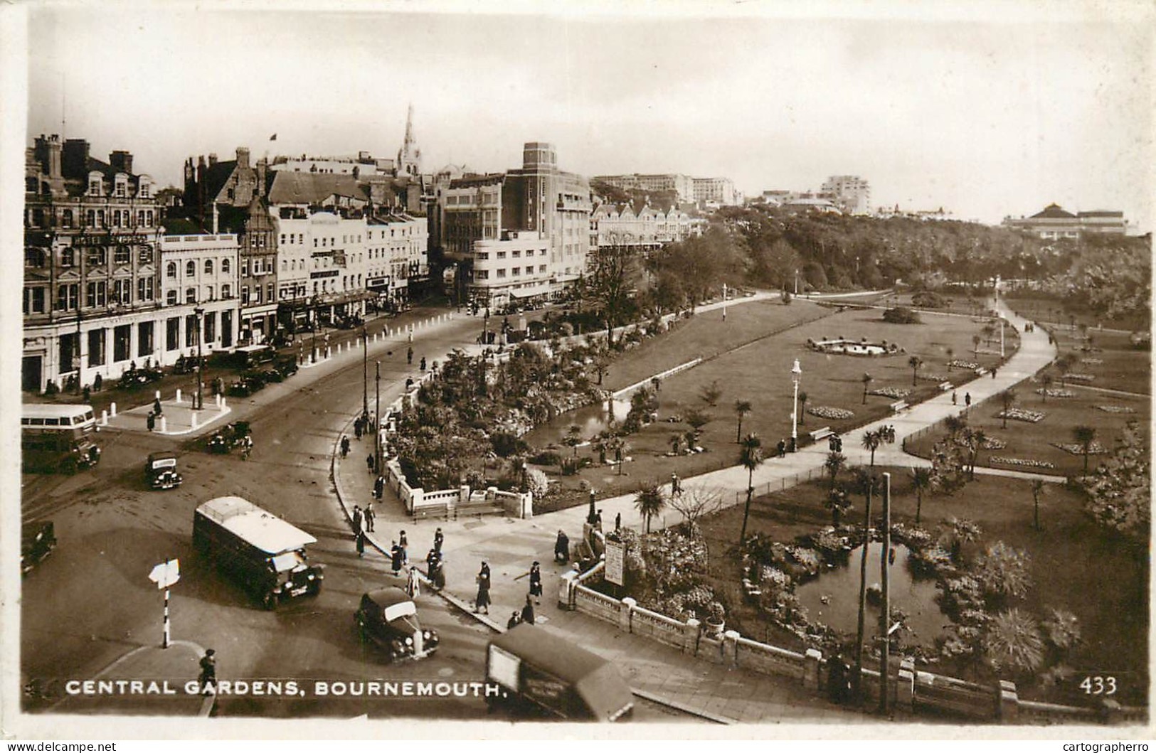 United Kingdom England Bournemouth Central Gardens - Bournemouth (until 1972)