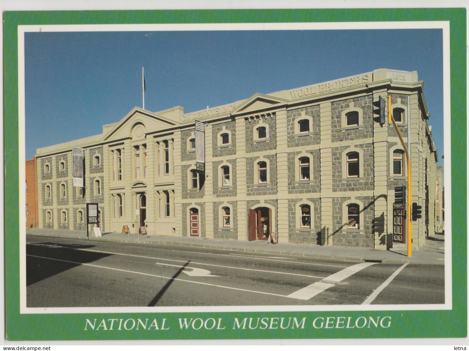 Australia VICTORIA VIC Denny Lascelles Woolstore National Wool Museum GEELONG 1989 Postcard - Geelong