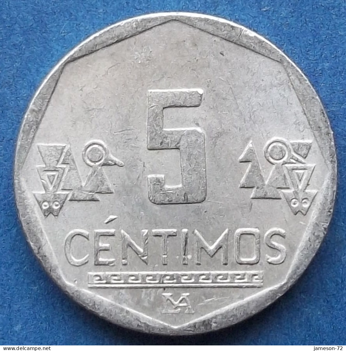 PERU - 5 Centimos 2014 KM# 304.4a Monetary Reform (1991) - Edelweiss Coins - Pérou