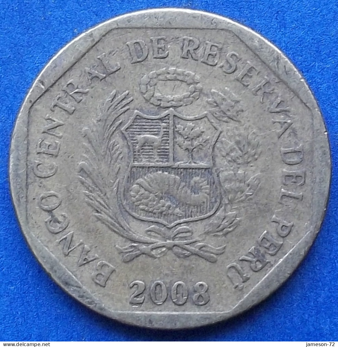 PERU - 10 Centimos 2008 KM# 305.4 Monetary Reform (1991) - Edelweiss Coins - Pérou