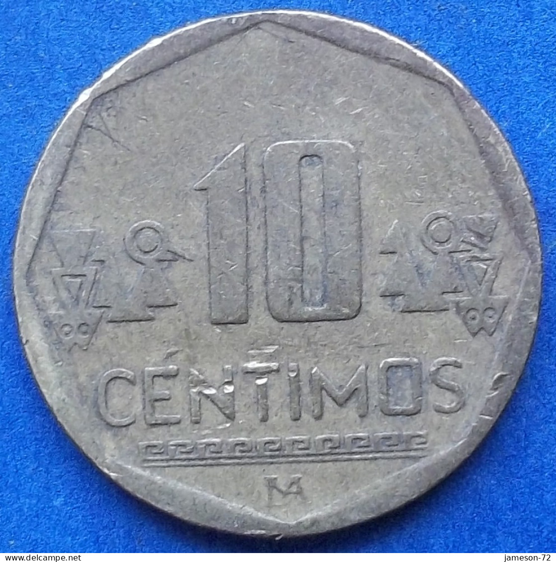 PERU - 10 Centimos 2008 KM# 305.4 Monetary Reform (1991) - Edelweiss Coins - Peru