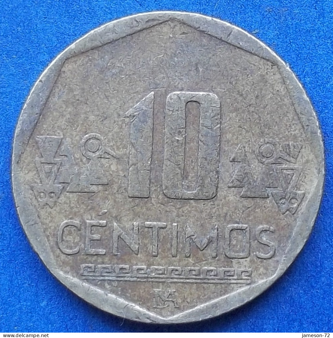 PERU - 10 Centimos 2012 KM# 305.4 Monetary Reform (1991) - Edelweiss Coins - Pérou