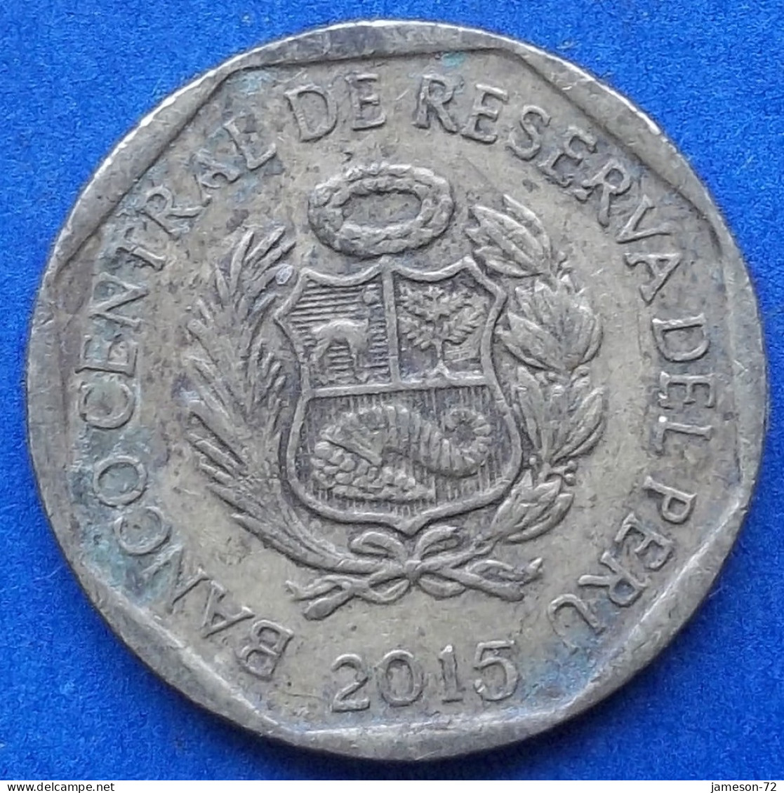 PERU - 10 Centimos 2015 KM# 305.4 Monetary Reform (1991) - Edelweiss Coins - Peru