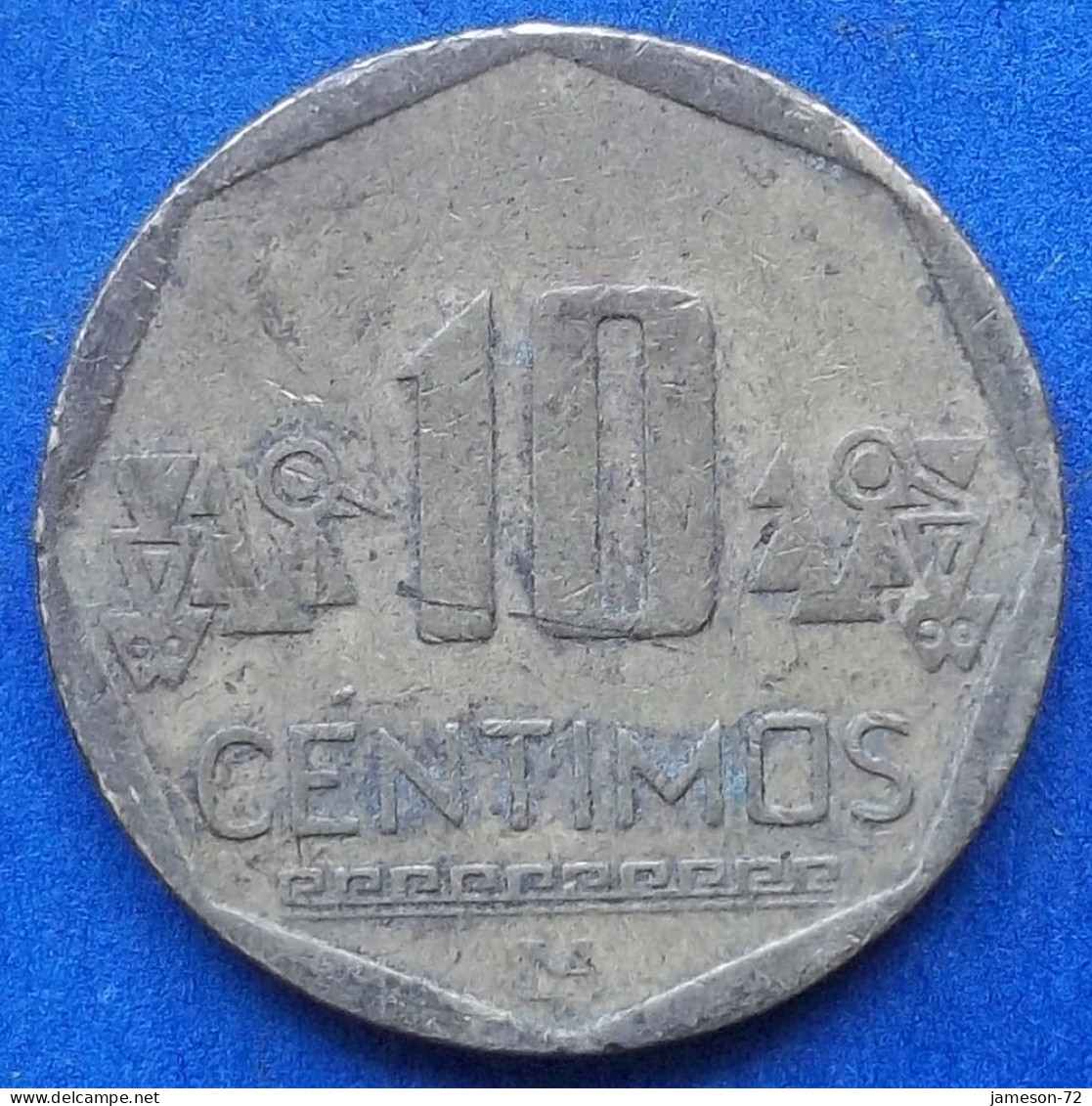 PERU - 10 Centimos 2015 KM# 305.4 Monetary Reform (1991) - Edelweiss Coins - Peru