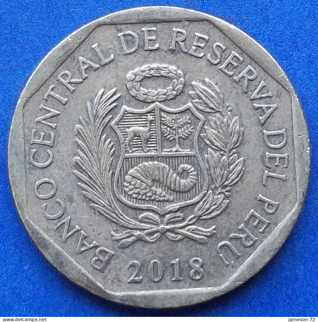 PERU - 20 Centimos 2018 KM# 306.4 Monetary Reform (1991) - Edelweiss Coins - Pérou