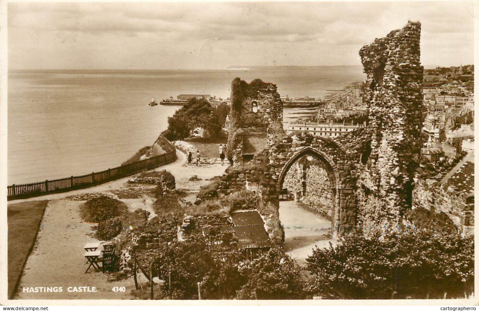 United Kingdom England Hastings Castle - Hastings