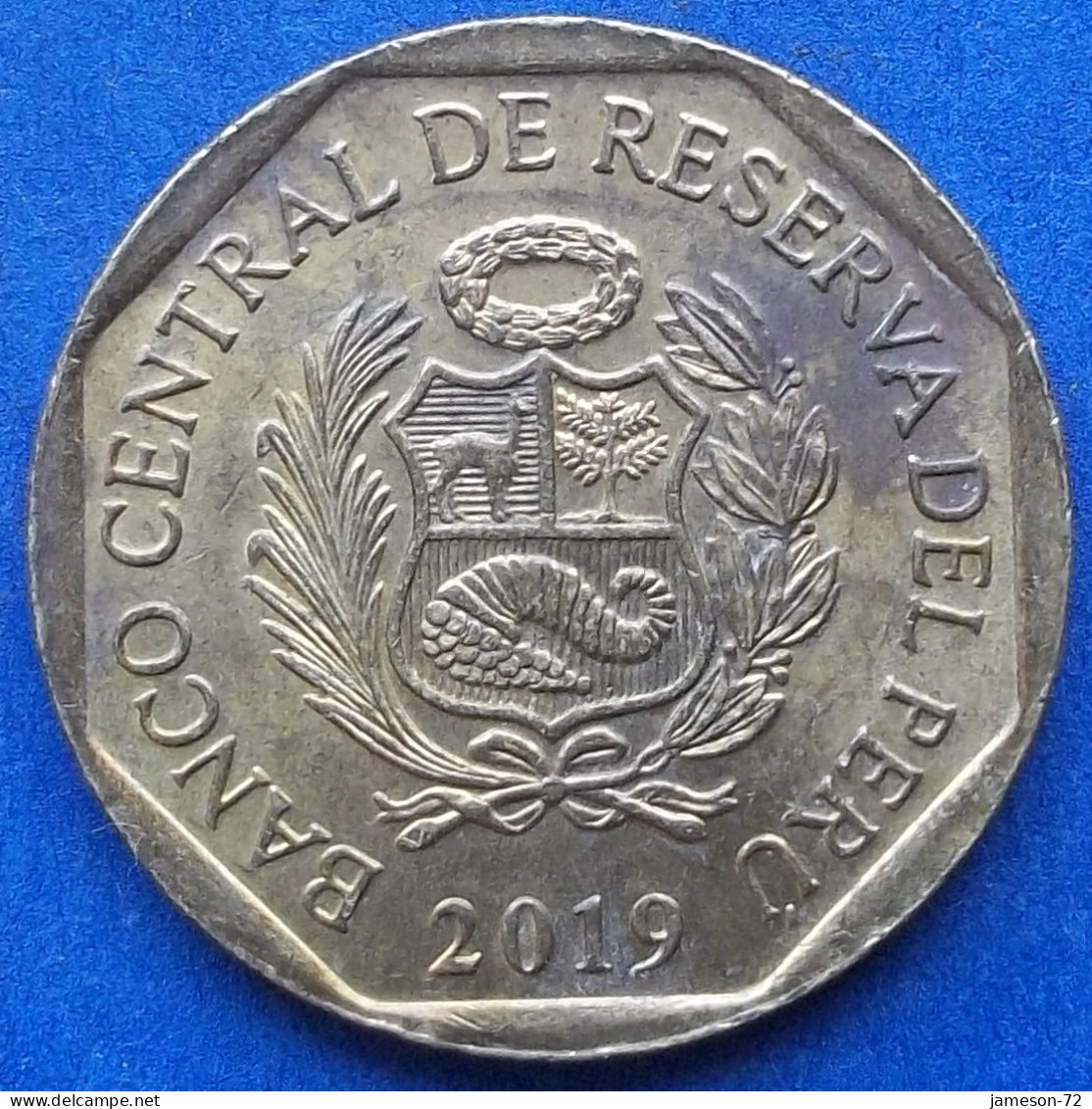 PERU - 20 Centimos 2019 KM# 306.4 Monetary Reform (1991) - Edelweiss Coins - Peru