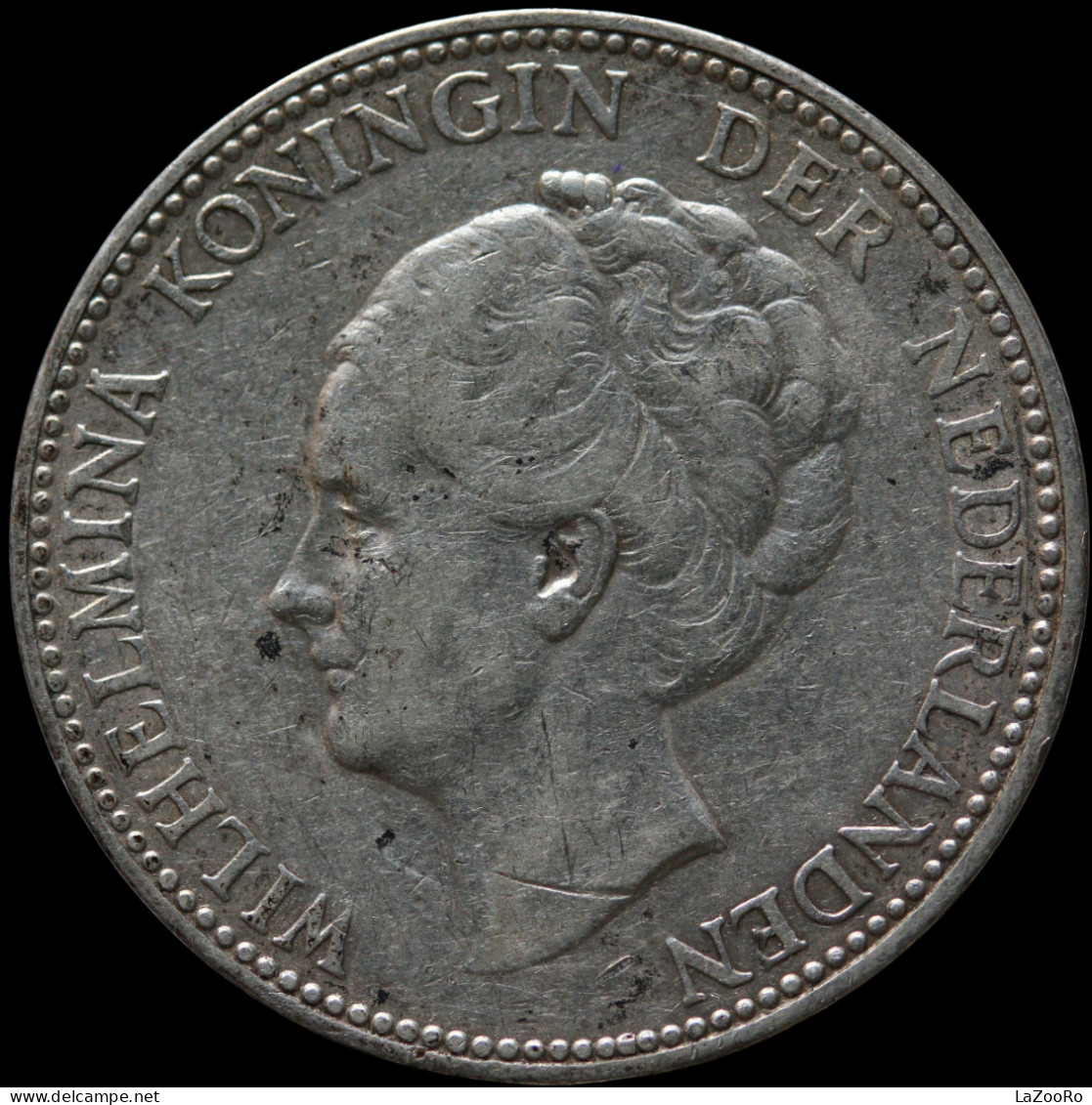 LaZooRo: Netherlands 1 Gulden 1922 XF - Silver - 1 Florín Holandés (Gulden)