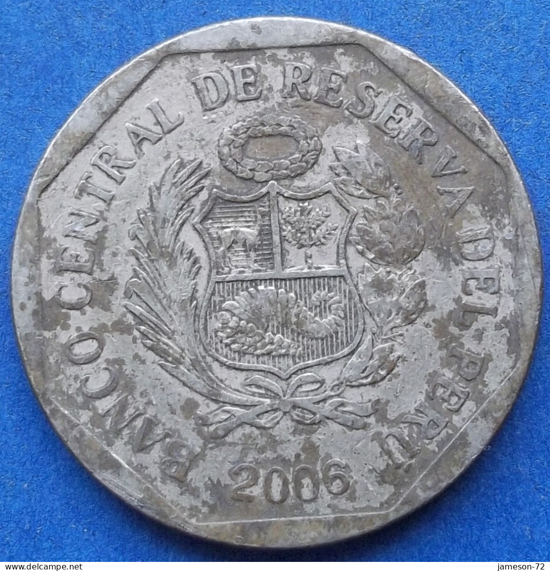 PERU - 1 Nuevo Sol 2006 KM# 308.4 Monetary Reform (1991) - Edelweiss Coins - Pérou