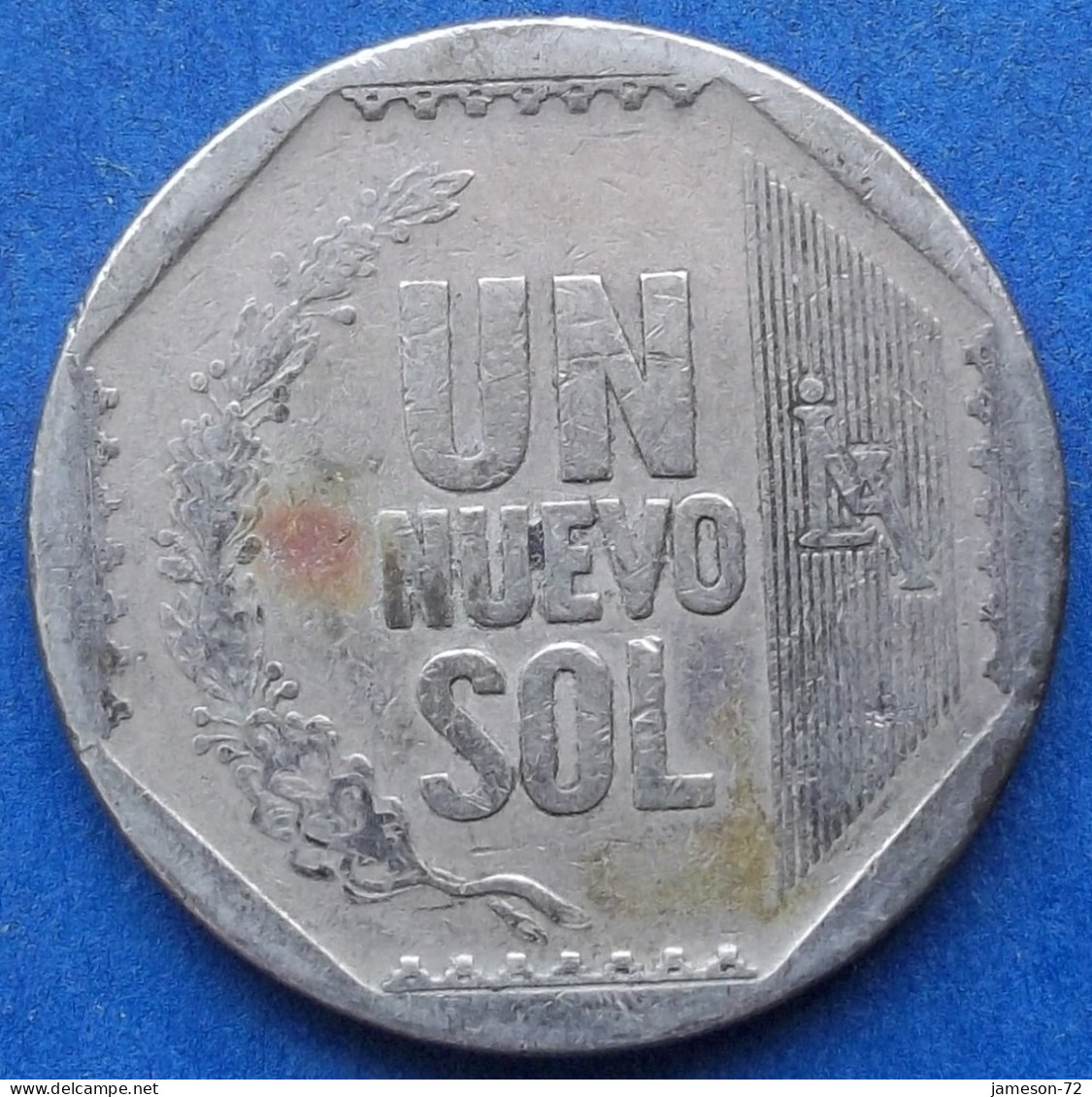 PERU - 1 Nuevo Sol 2007 KM# 308.4 Monetary Reform (1991) - Edelweiss Coins - Pérou