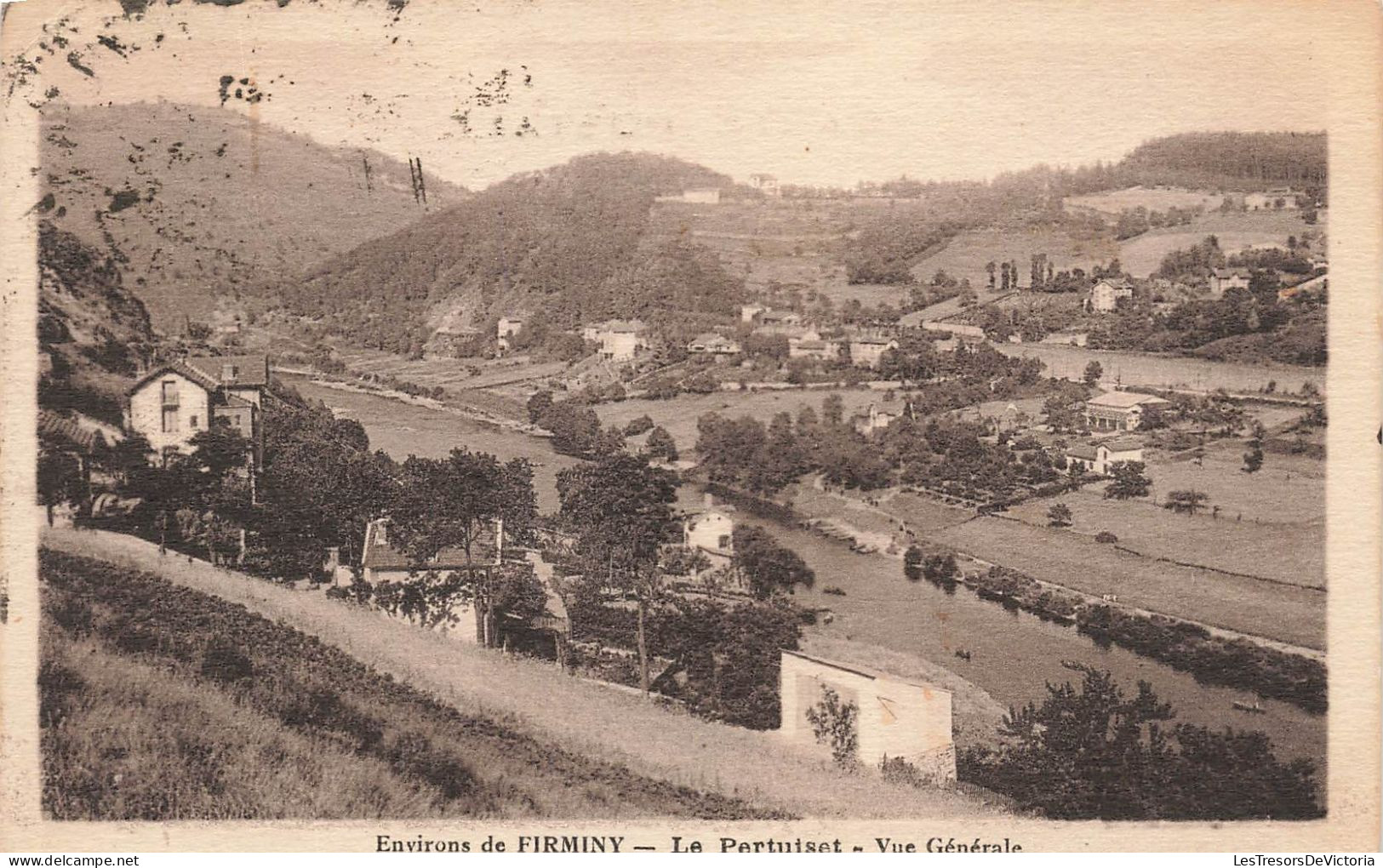 FRANCE - Environs De Firminy - Le Pertuiset - Vue Générale  - Carte Postale Ancienne - Firminy