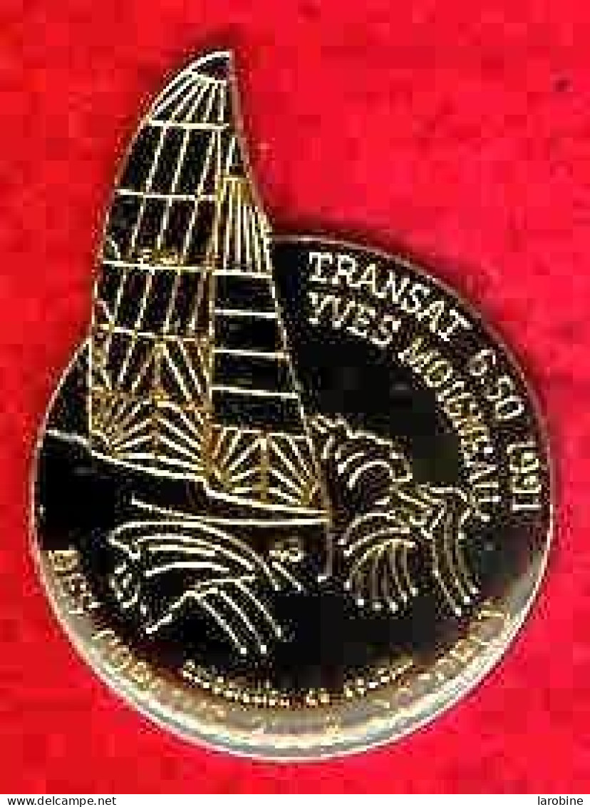 @@ Voilier Transat 6.50 - 1991 Yves Moigneau Association De Soutien = Des Copains Pour Cocoboy @@ma25 - Voile