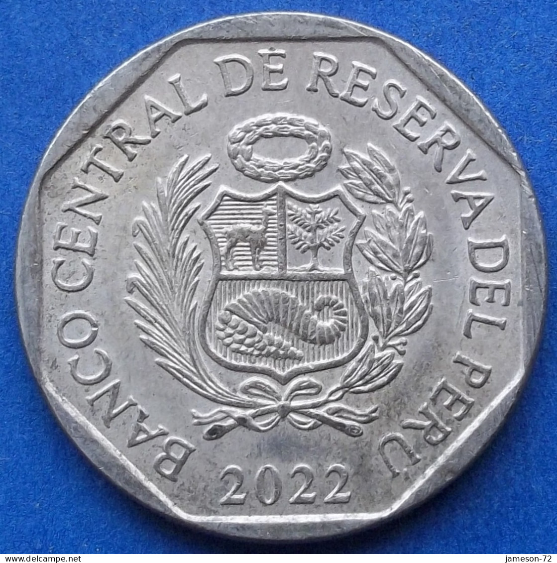 PERU - 1 Sol 2022 "Jose Baquijano Y Carrillo" KM# 435 Monetary Reform (1991) - Edelweiss Coins - Pérou