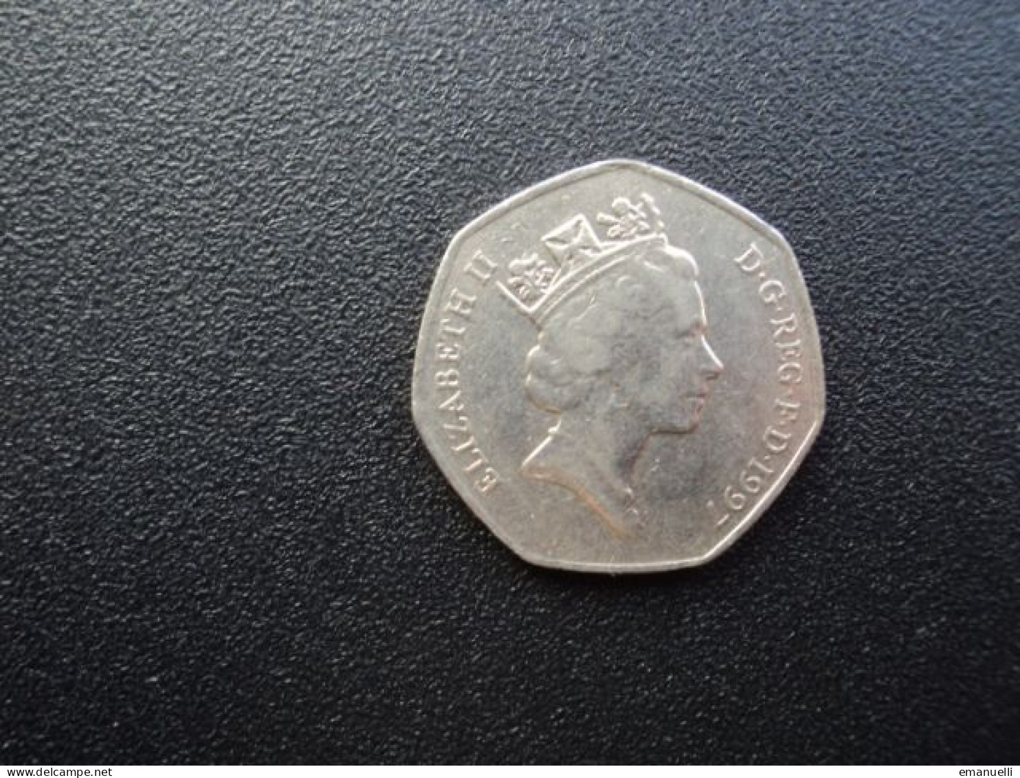 ROYAUME UNI : 50 PENCE  1997    KM 940.2     SUP - 50 Pence