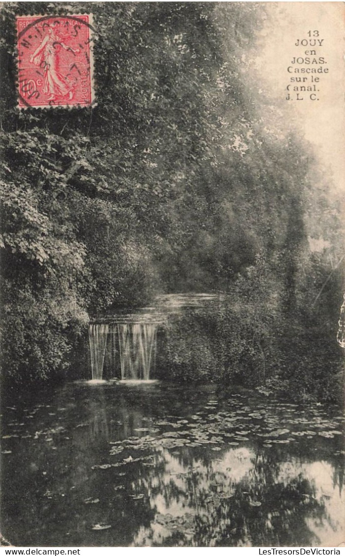 FRANCE - Jouy En Josas - Cascade Sur Le Canal - Carte Postale Ancienne - Jouy En Josas