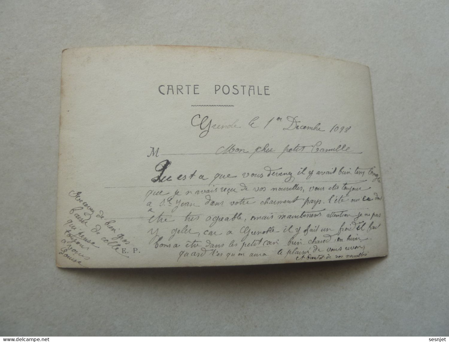 Grenoble - Loin Du Bal - 1-12 - Editions E.p. - Année 1908 - - Valentinstag