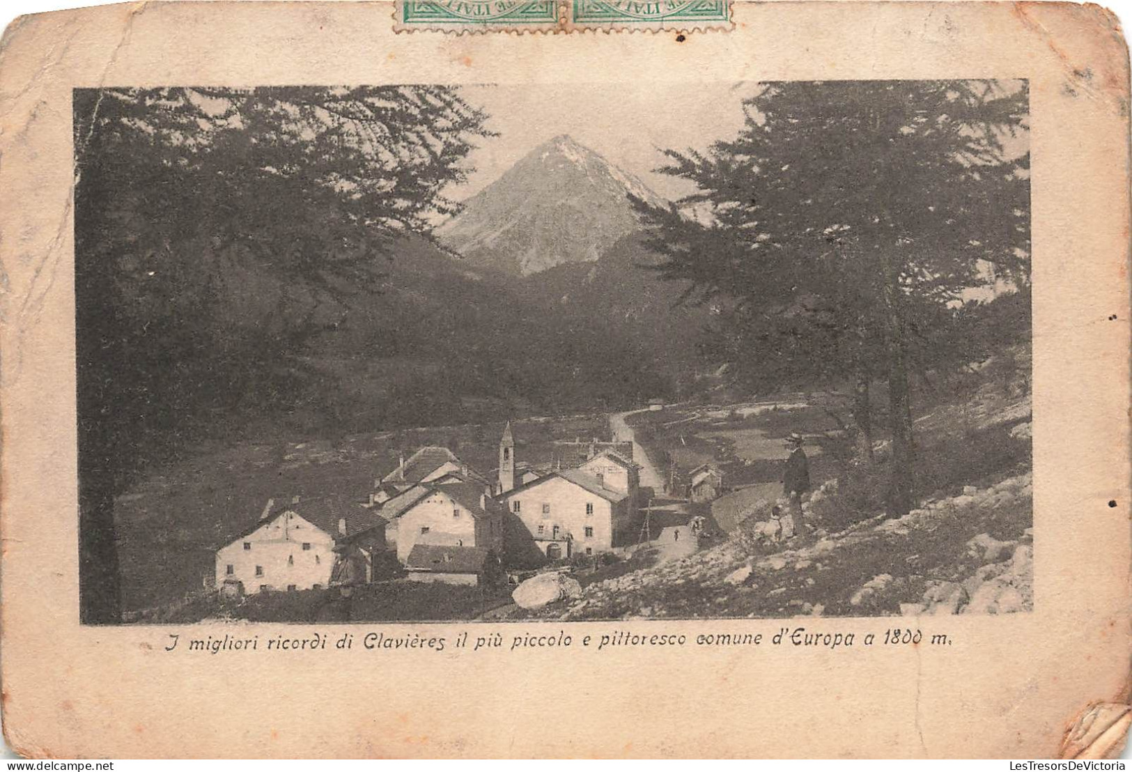 ITALIE - Clavières - I Migliori Ricordi Di Clavières Il Più Piccolo E Pittoresco Comune D'Europa- Carte Postale Ancienne - Sonstige & Ohne Zuordnung