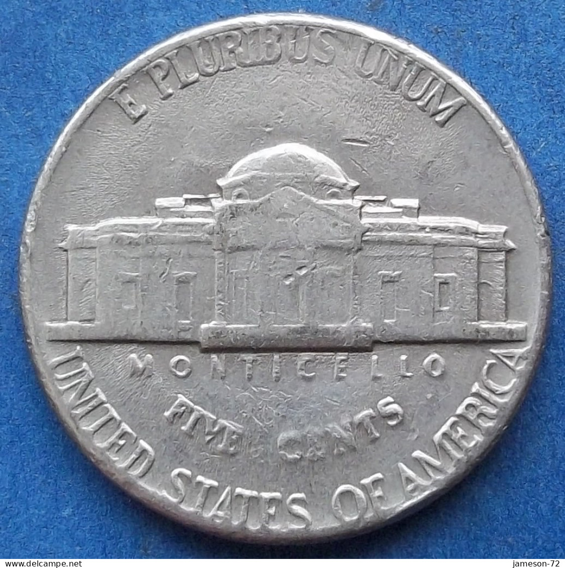 USA - 5 Cents 1972 D "Jefferson - Monticello" KM# A192 - Edelweiss Coins - 1938-…: Jefferson