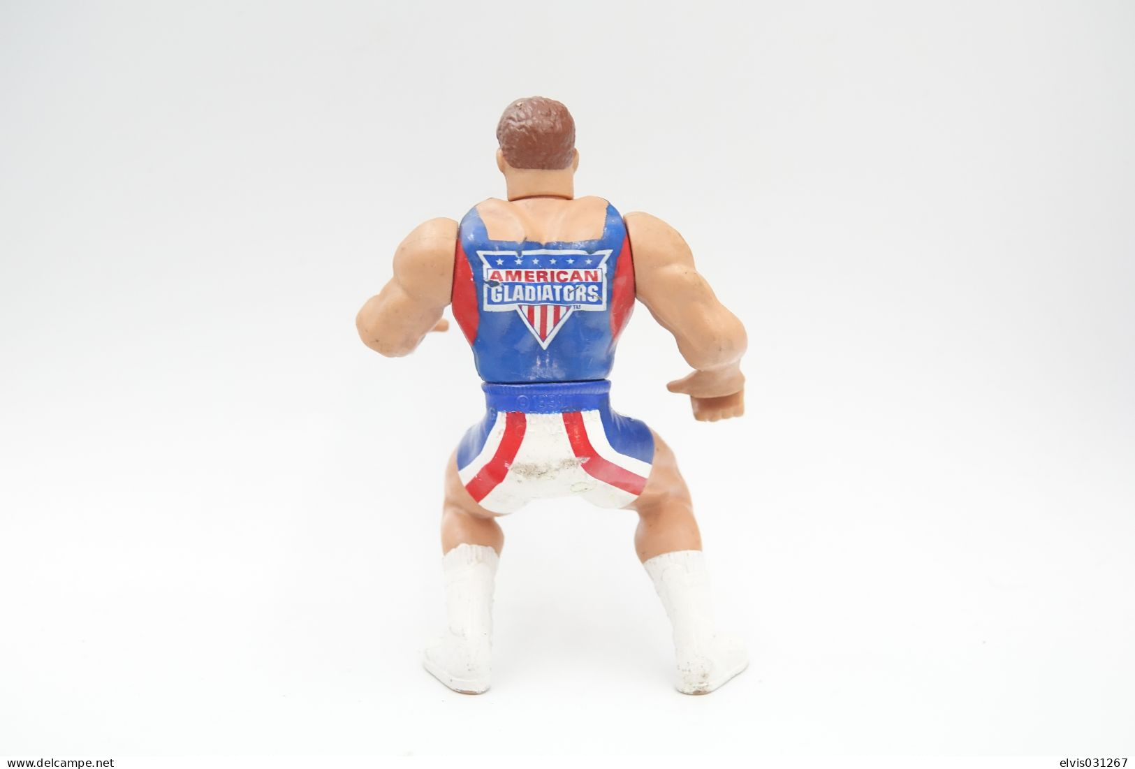 Vintage ACTION FIGURE : WRESTLER: LASER - AMERICAN GALDIATORS - Original GOLDWYN CO 1990 - Action Man