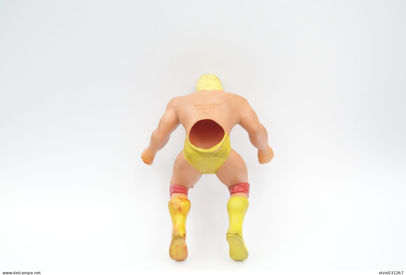 Vintage ACTION FIGURE : WRESTLER:  HULK HOGAN FINGER WRESTLER - TITAN SPORTS INC 1985 - Original Titan Sports - Action Man