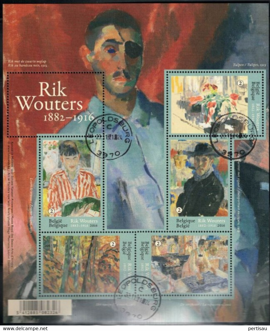 Rik Wouters Kunst 2016 - Oblitérés