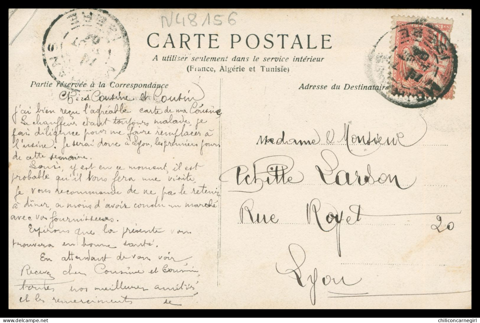 * Cp Photo - SAINT JEAN DE BOURNAY - St - Eglise - Animée - 1904 - Saint-Jean-de-Bournay
