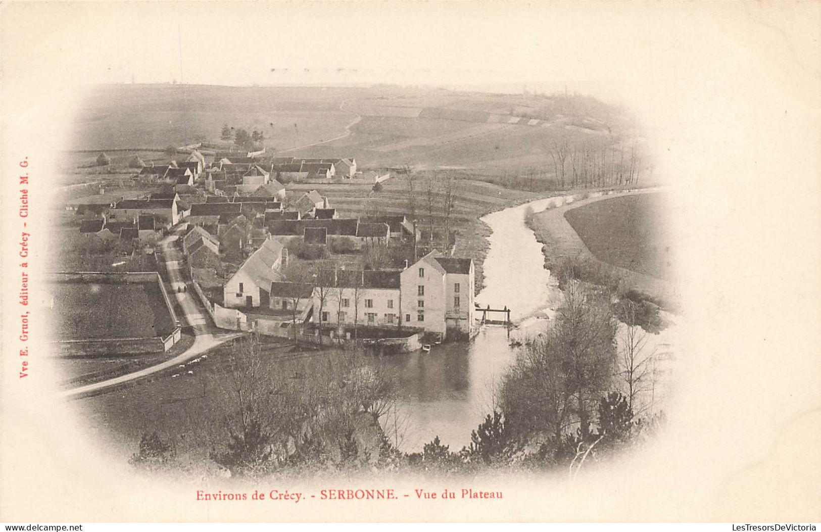 FRANCE - Environs De Crécy - Serbonne - Vue Du Plateau - Carte Postale Ancienne - Altri & Non Classificati