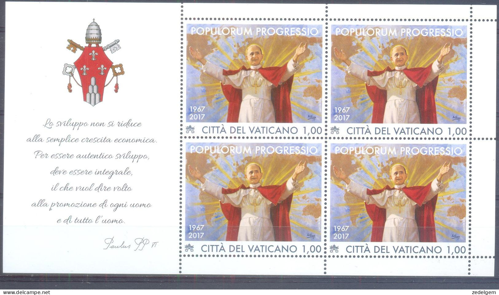 VATIKAAN   (WOE307) XC - Unused Stamps