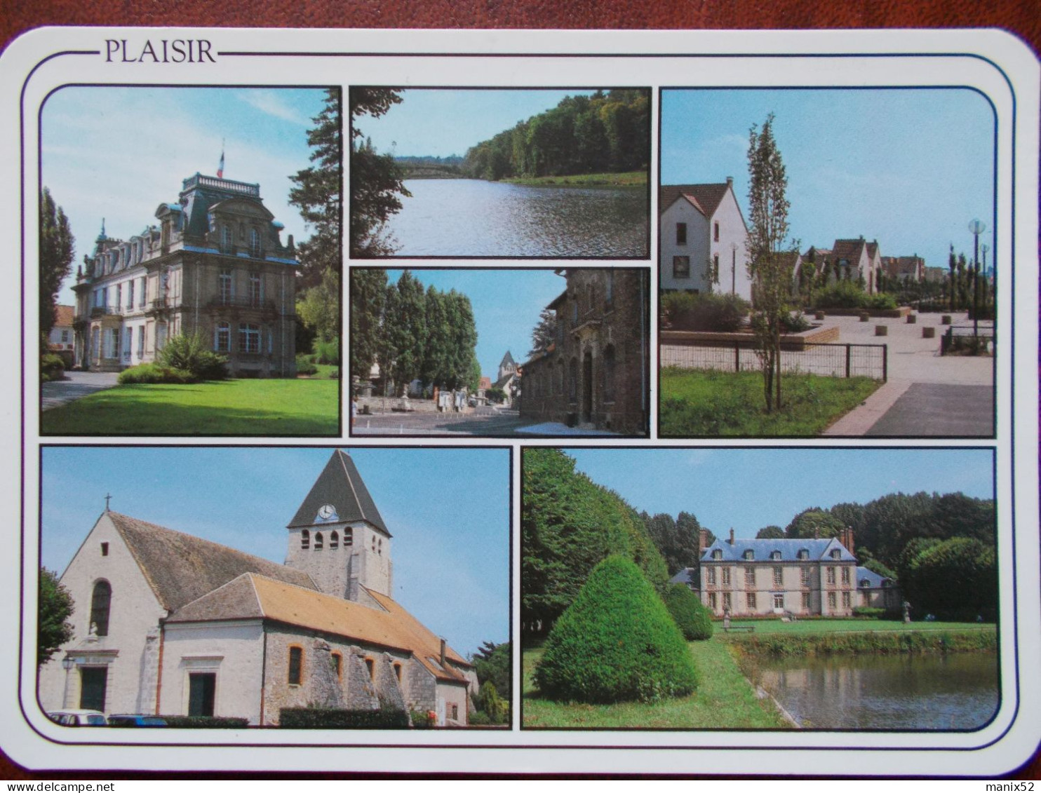 78 - PLAISIR - La Mairie - L'Eglise - Le Château... (Multivues) - Plaisir