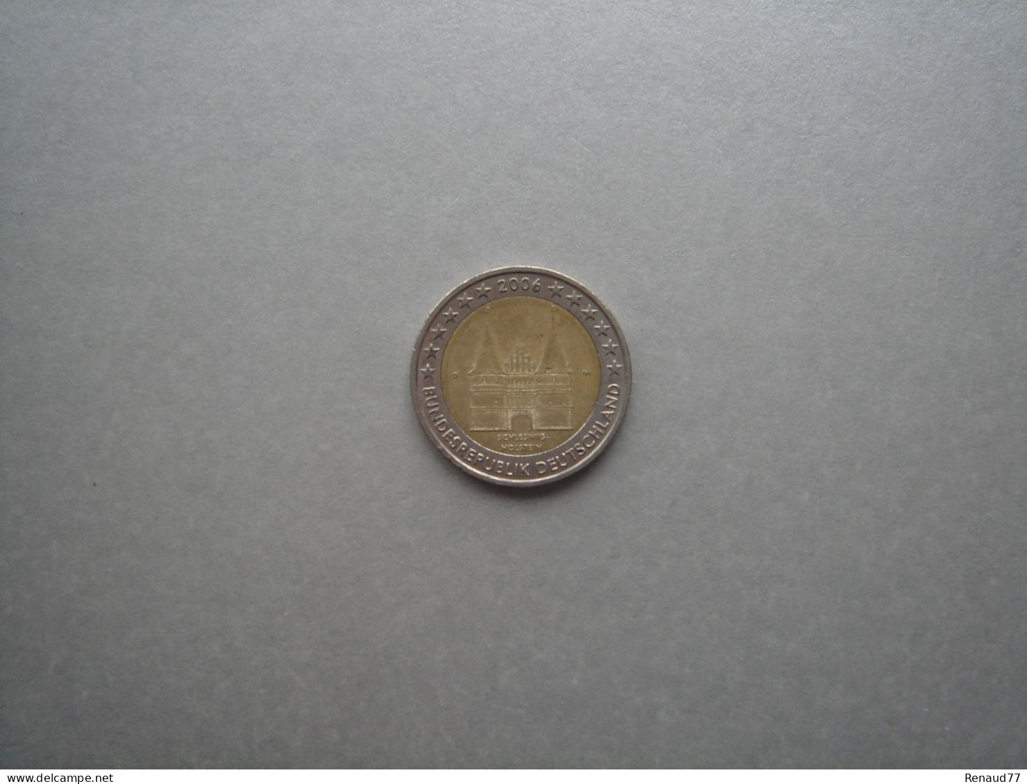 2 Euros Commémorative Allemagne 2006 Présidence Du Schleswig-Holstein Au Bundesrat, Porte Du Holstein - Belgio