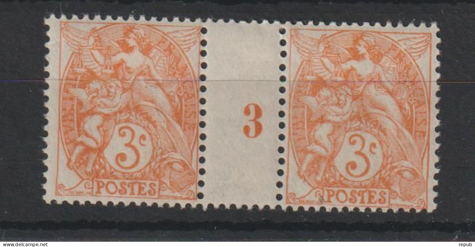 Millésime Type Blanc 109 IB 1923 ** MNH - Millesimi