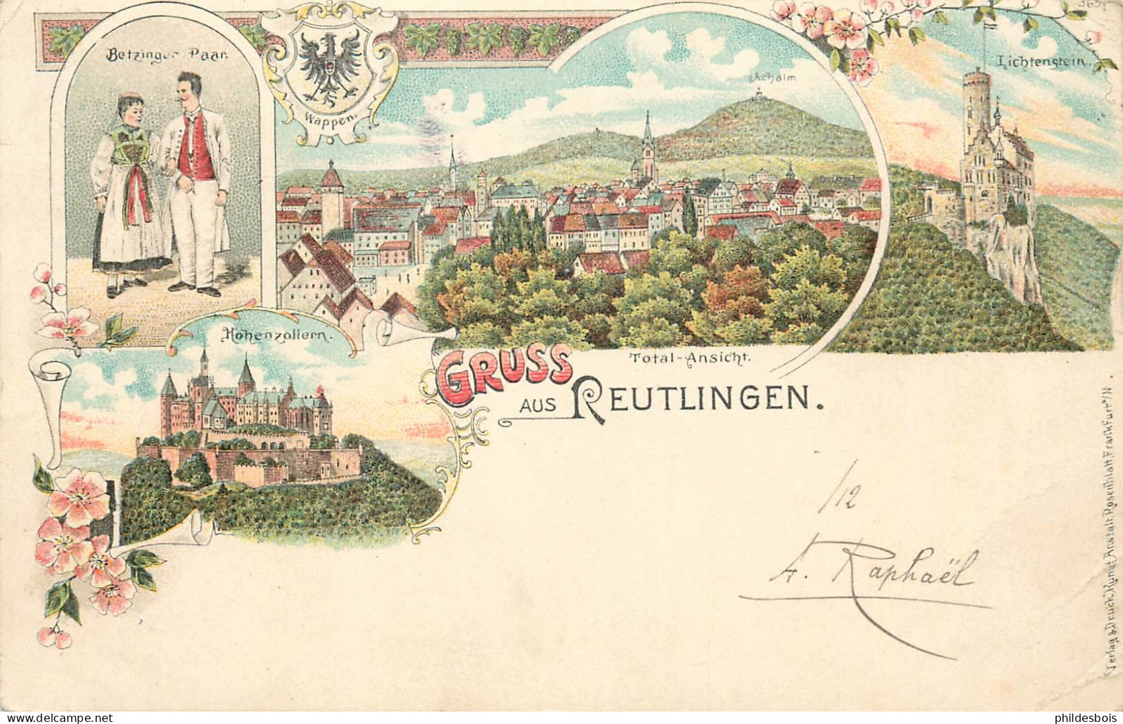 ALLEMAGNE  REUTLINGEN  Gruss - Reutlingen