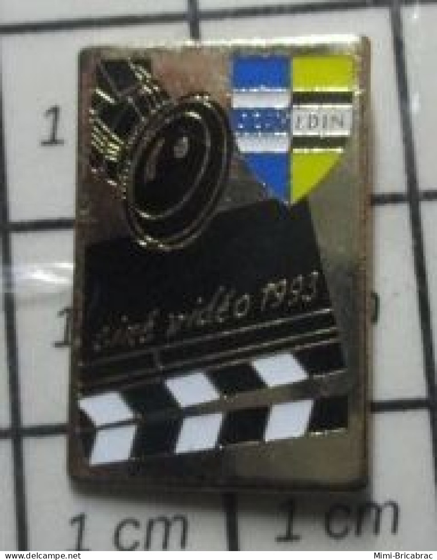 2522 Pin's Pins / Rare & Belle Qualité !!!  CINEMA / CINE VIDEO 1992 CLAP FILM CameRA - Kino