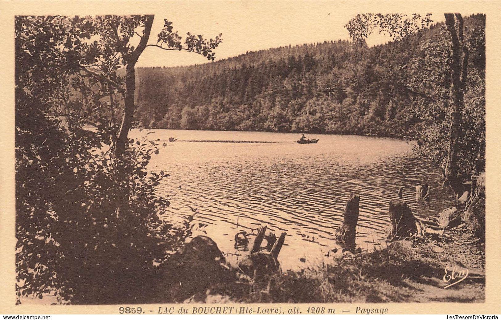 FRANCE - Lac Du Bouchet (Haute Loire) Alt 1208m - Paysage - Carte Postale Ancienne - Sonstige & Ohne Zuordnung