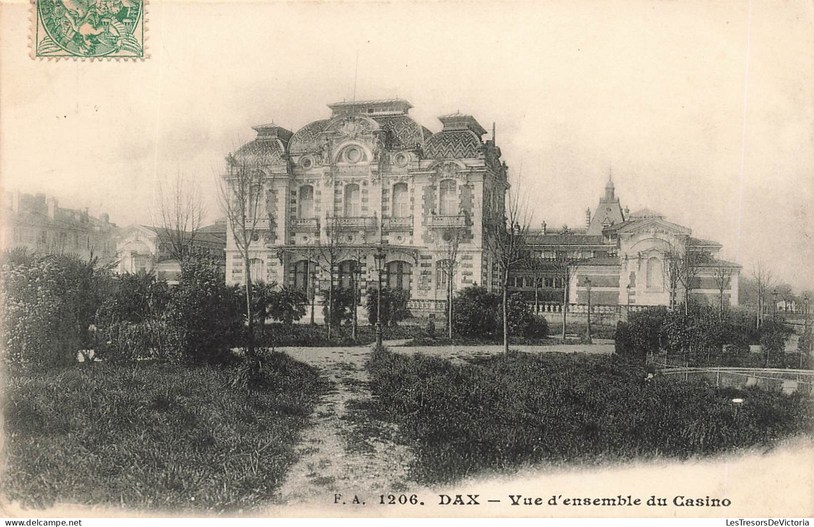 FRANCE - Dax - Vue D'ensemble Du Casino - Carte Postale Ancienne - Dax