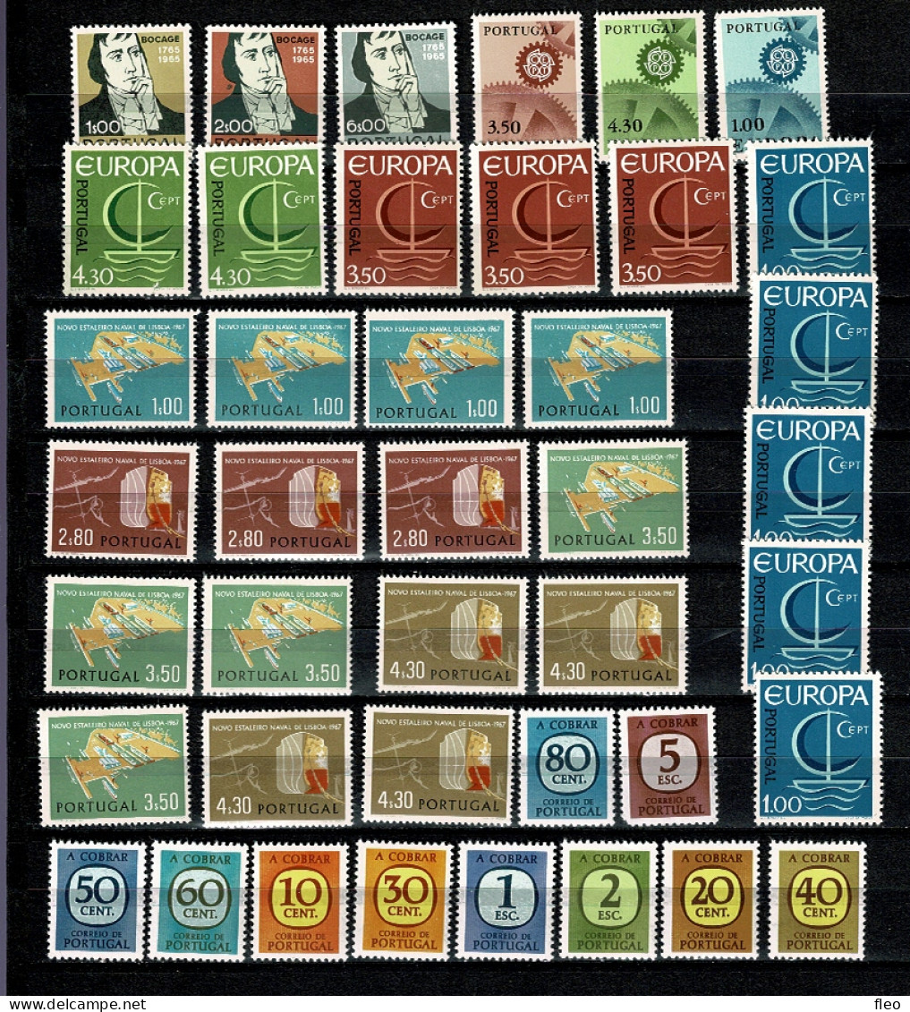 EUROPA 1963....PORTUGAL 41 TIMBRES** - Sammlungen