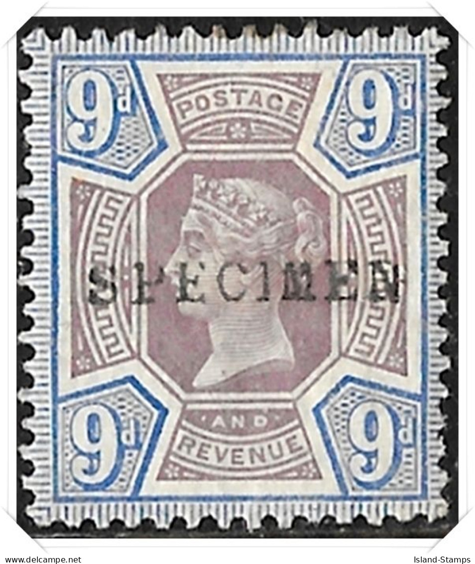 QV SG209, 9d Dull Purple & Blue Fine Mint, LMM, Jubilee Specimen - Neufs