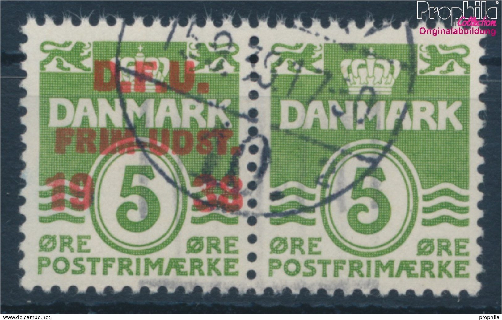 Dänemark 243 Paar (kompl.Ausg.) Gestempelt 1938 Dänischer Philatelistentag (10293439 - Gebraucht