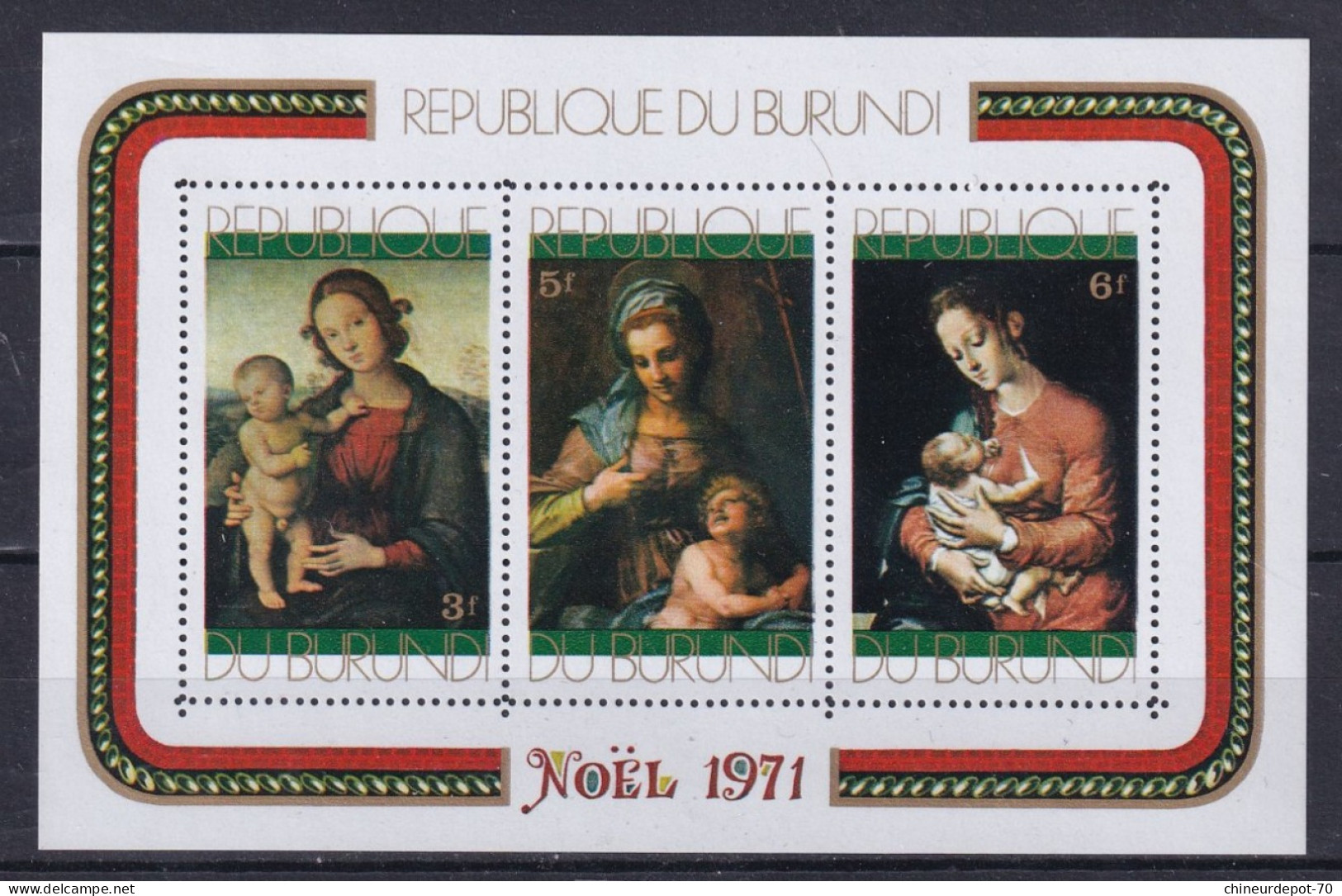 Burundi Noel 1971  Neufs Sans Charnieres ** - Nuevos