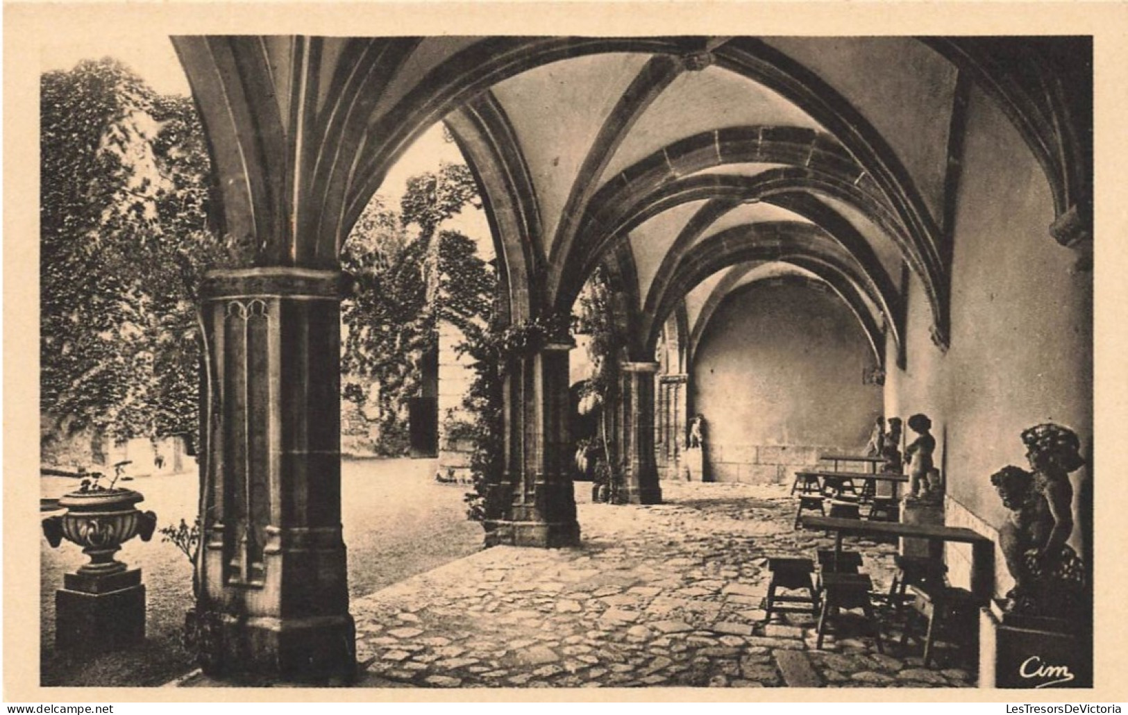 FRANCE - Boisy - Château De Jacques Coeur - Roanne - Route De Vichy - Galerie Ovale - Carte Postale Ancienne - Roanne