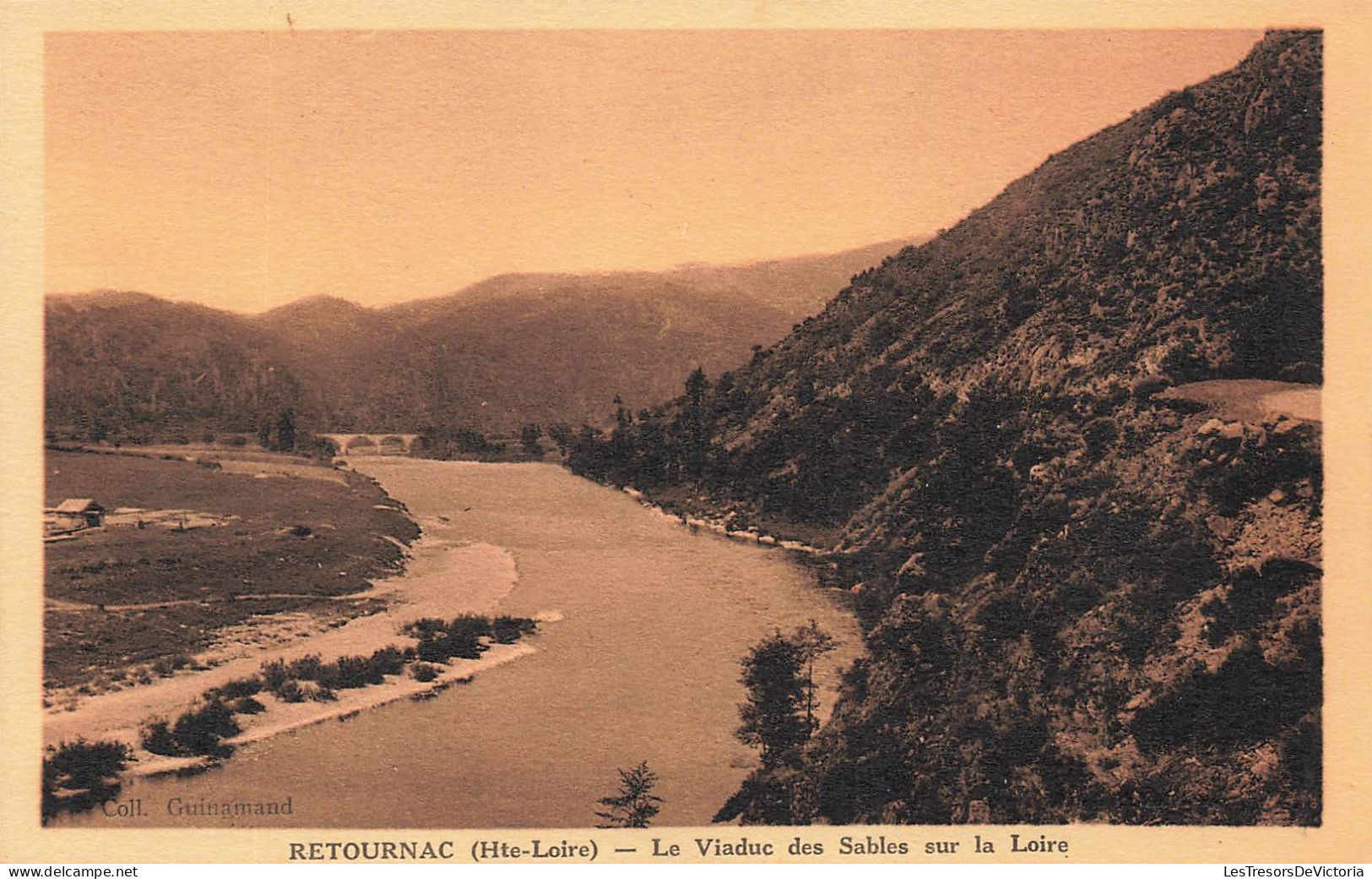 FRANCE - Retournac - Le Viaduc Des Sables Sur La Loire - Carte Postale Ancienne - Retournac