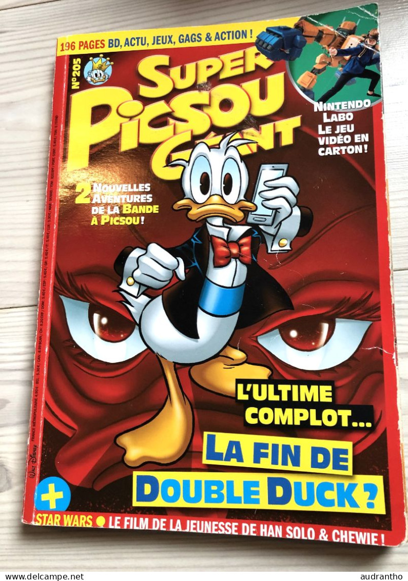 A Choisir Parmi 3 Magazines SUPER PICSOU GEANT Années 2016 Walt Disney - Picsou Magazine