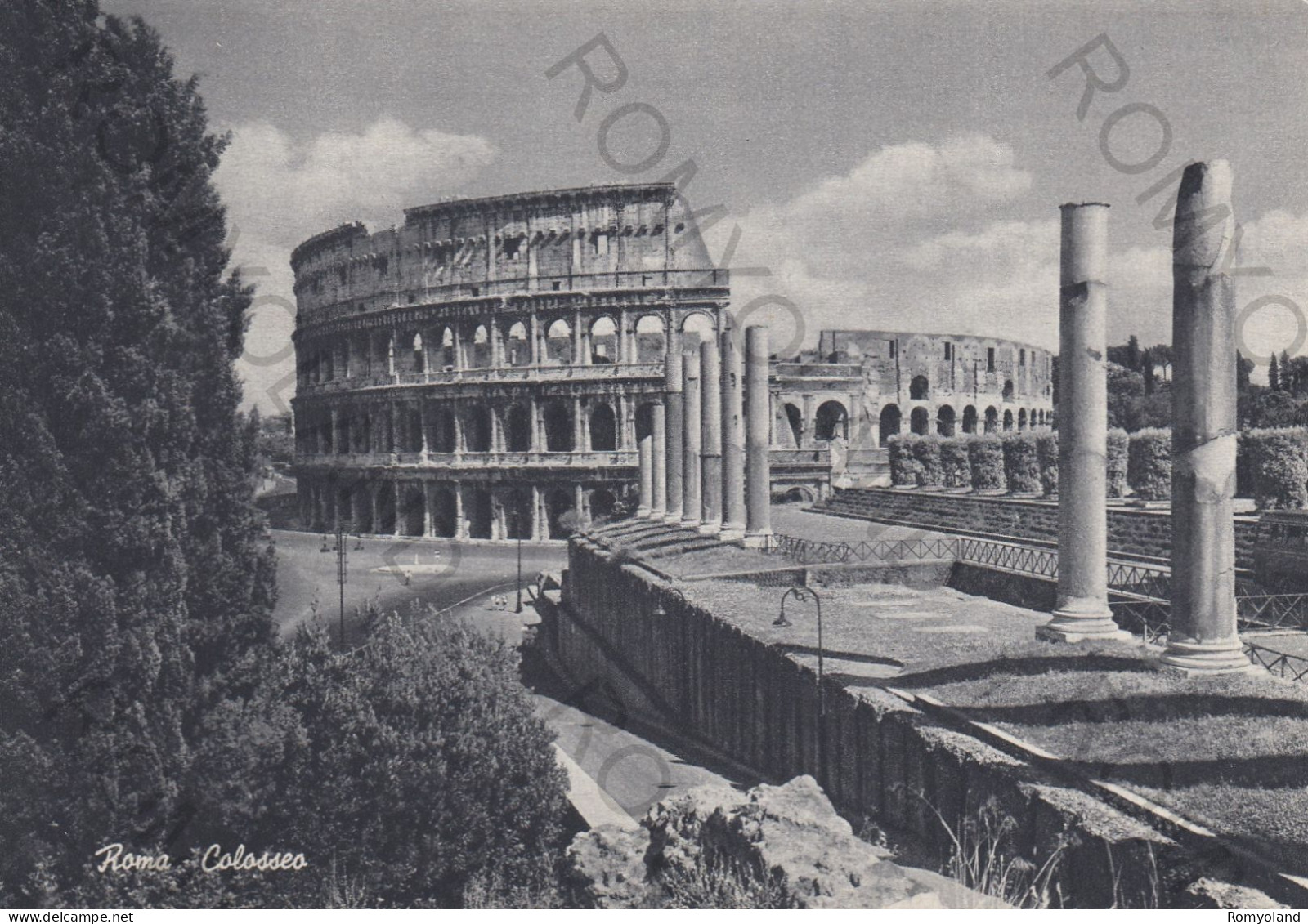 CARTOLINA  B2 ROMA,LAZIO-COLOSSEO-MEMORIA,CULTURA,RELIGIONE,CRISTIANESIMO,IMPERO ROMANO,BELLA ITALIA,NON VIAGGIATA - Colosseum