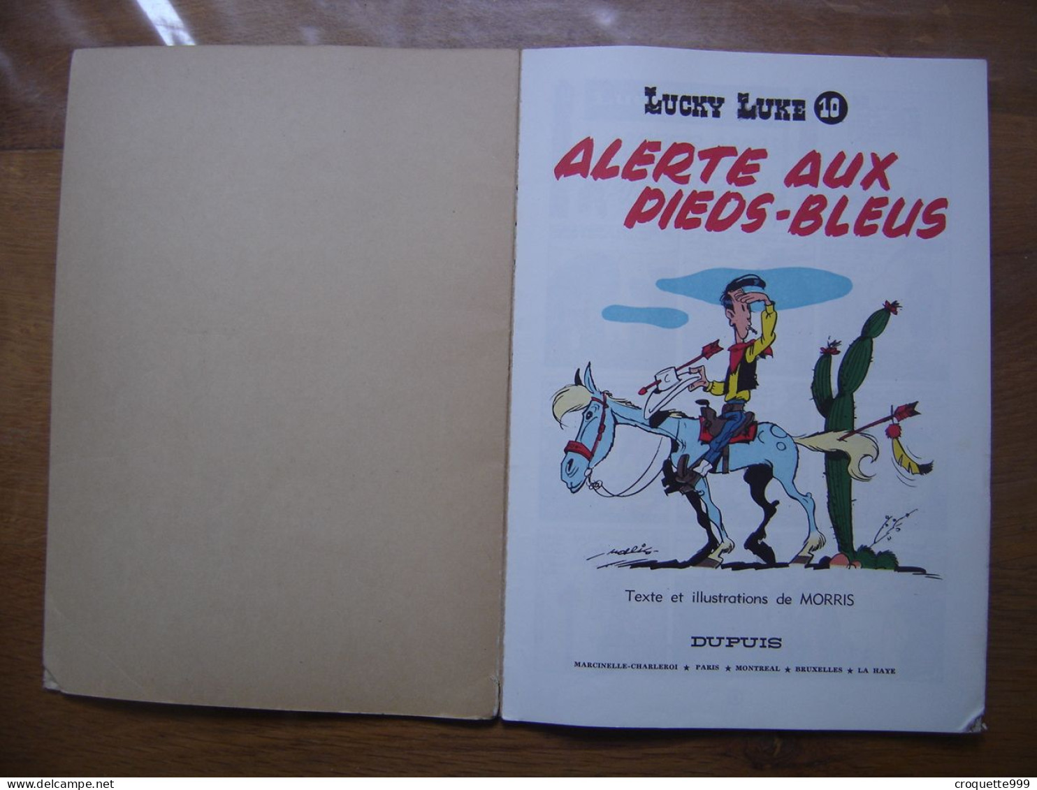 LUCKY LUKE 1969 Alerte Aux Pieds Bleus 10 DUPUIS Morris Goscinny - Lucky Luke