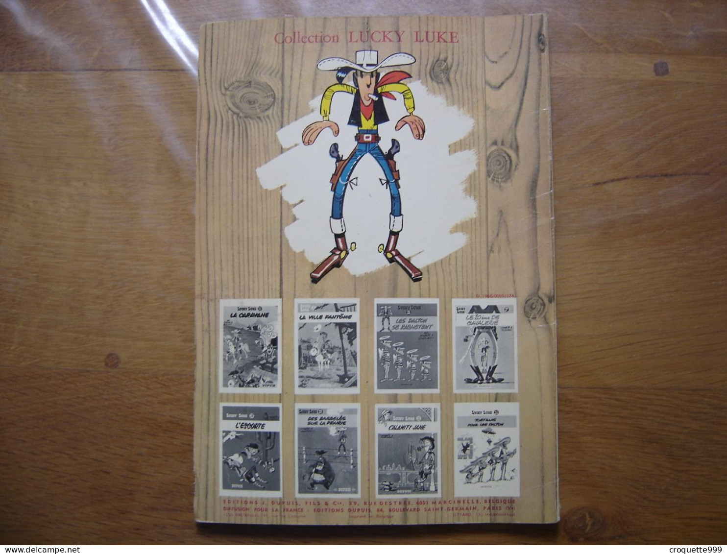 LUCKY LUKE 1969 Alerte aux Pieds Bleus 10 DUPUIS Morris Goscinny