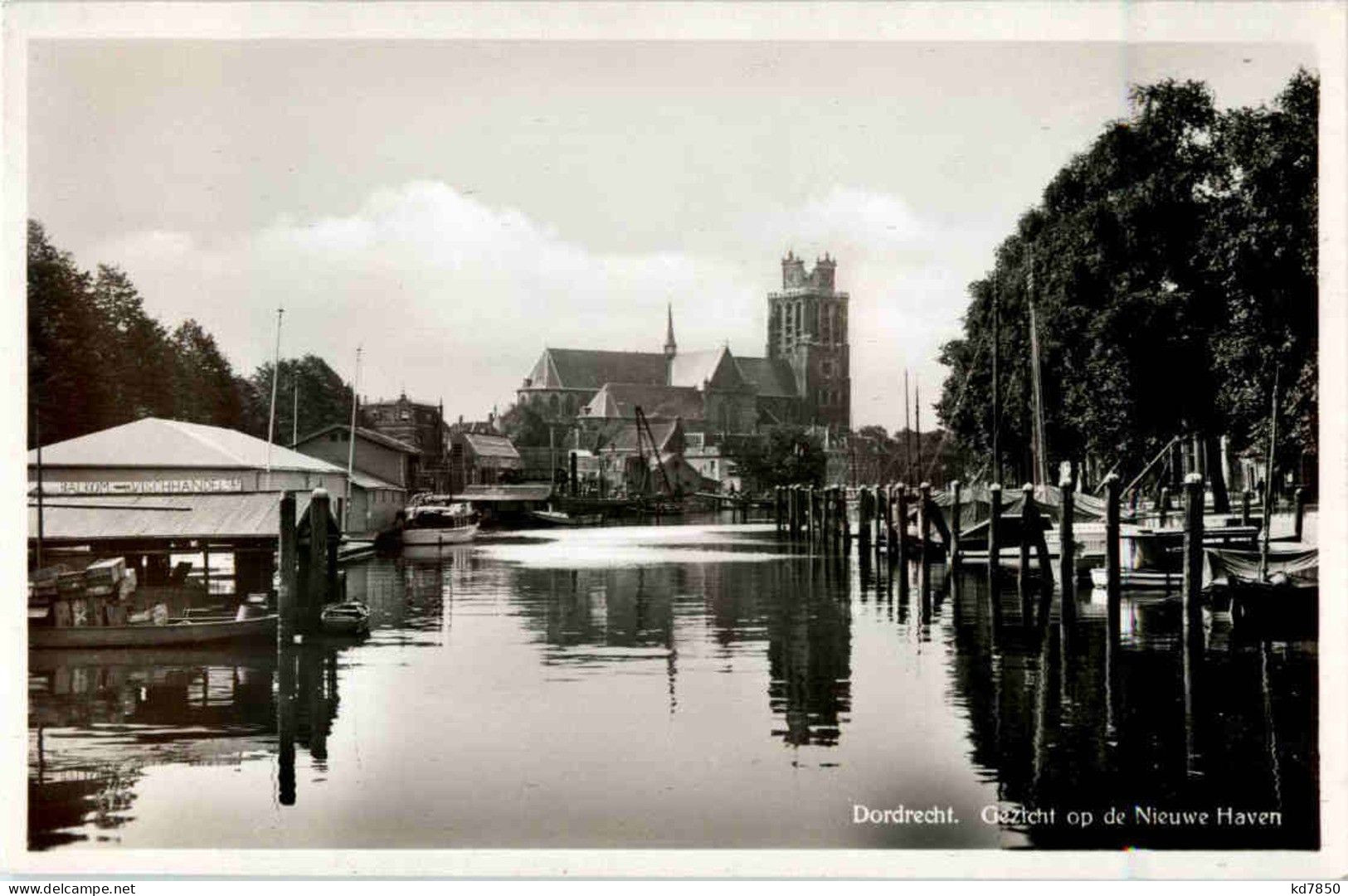 Dordrecht - Gezicht Op De Nieuwe Haven - Dordrecht