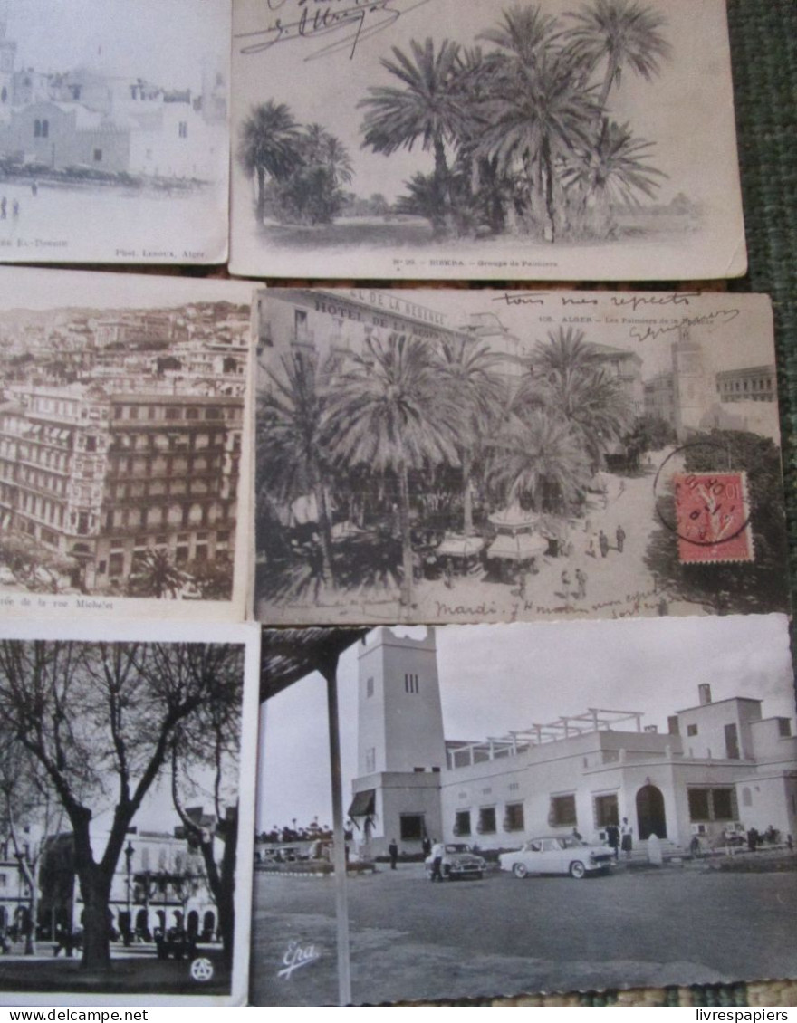 algerie  lot 27 cpa voyagées